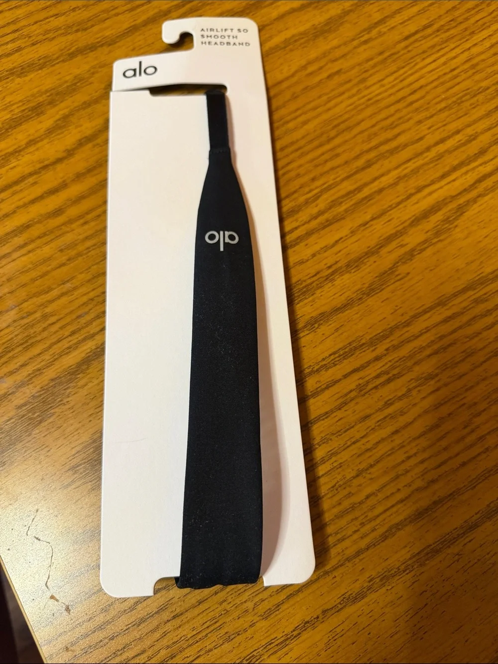 ALO Yoga Black Headband with Branded Tag